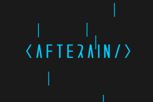 Afterain: A Bold Sci-Fi Font for Crafters