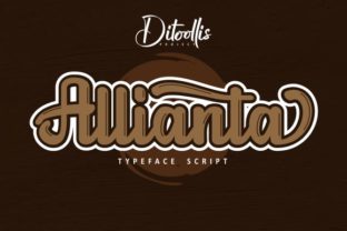 Allianta: A Handwritten Font for Creative Makers