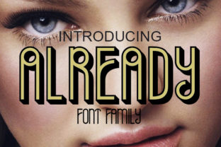 Already: A Bold Retro Typeface
