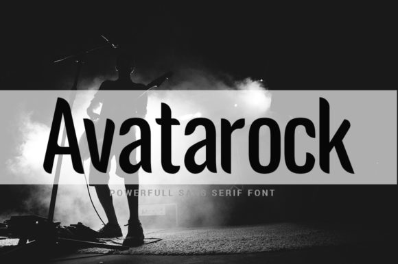 Avatarock Font for Creative Projects