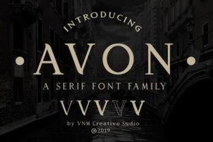 Avon: A Serif Font That Elevates Campaigns