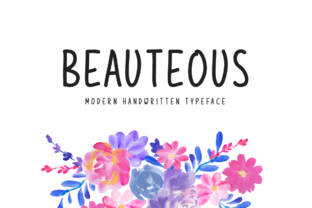 Beauteous: A Handwritten Font for Creative Projects