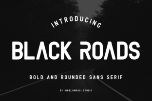Black Roads: A Font for Strong Branding