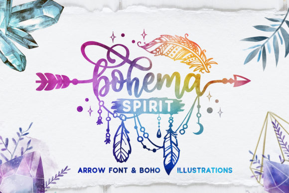 Bohema Spirit Font for Creative Projects