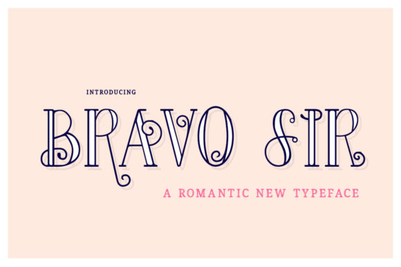 Bravo Sir Family: A Serif Font for Impactful Design