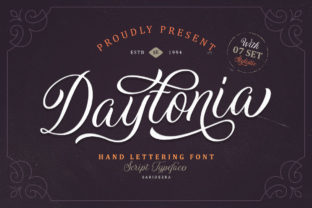 Daytonia: A Handmade Script Font for Creative Brands
