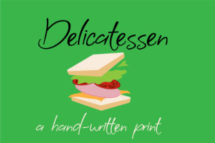 Delicatessen Font for Stylish Design