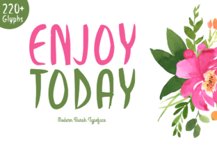 Enjoy Today Font for Web Design