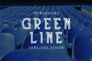 Green Line: A Unique Serif Font for Creative Projects