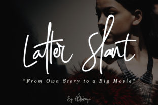 Latter Slant Font Review