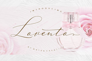 Lovento: A Handwritten Font for Digital Marketing