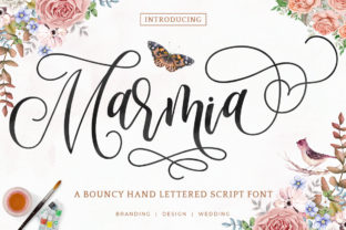 Marmia: A Bouncy Script Font for Business