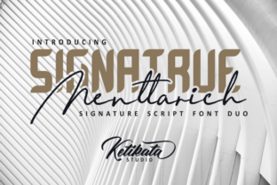 Menttarich Duo: A Font for Business Brilliance