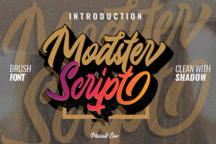 Modster Script: A Bold Font for Modern Campaigns