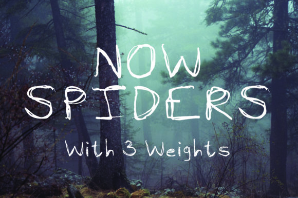 Now Spiders Font Review
