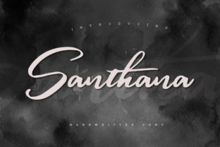 Santhana: A Delicate Script Font