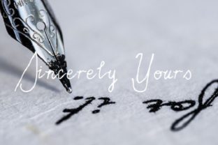 Sincerely Yours Font for Creative Campaigns