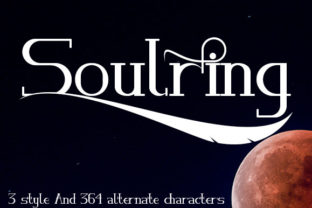 Soulring: A Stylish Serif Font for Crafters