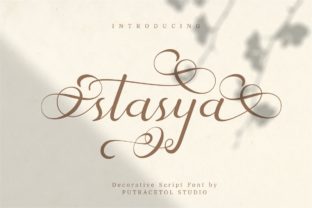 Stasya: A Script Font That Speaks With Elegance