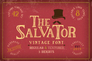 The Salvator: A Vintage-Inspired Font