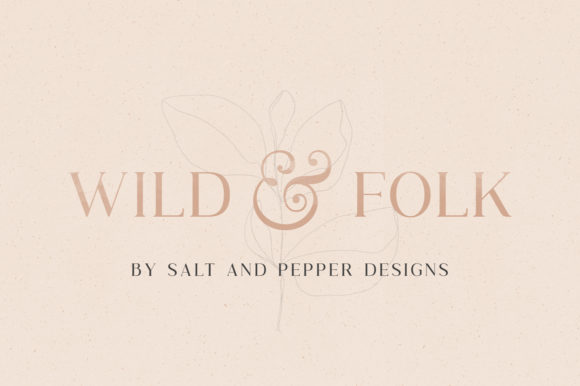 Wild Folk: A Serif Font for Modern Design
